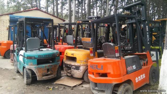常年收售二手叉车1-15吨叉车租赁置换回收